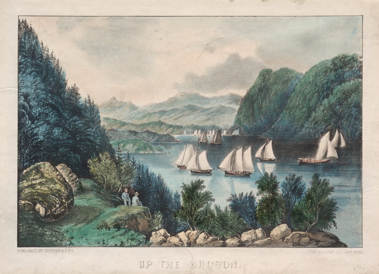 Up the Hudson by James Merritt Ives