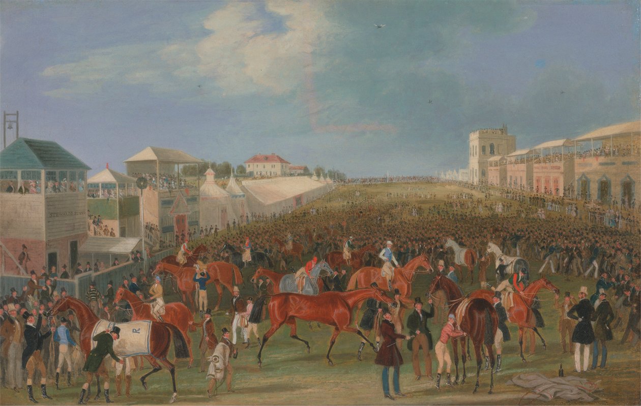 Epsom Races: The Race Over by James Pollard