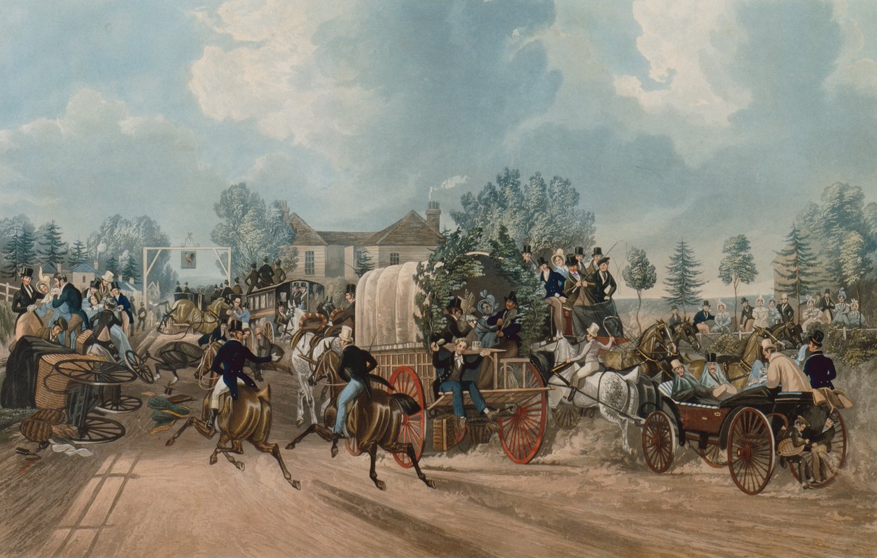The Cock at Sutton by James Pollard