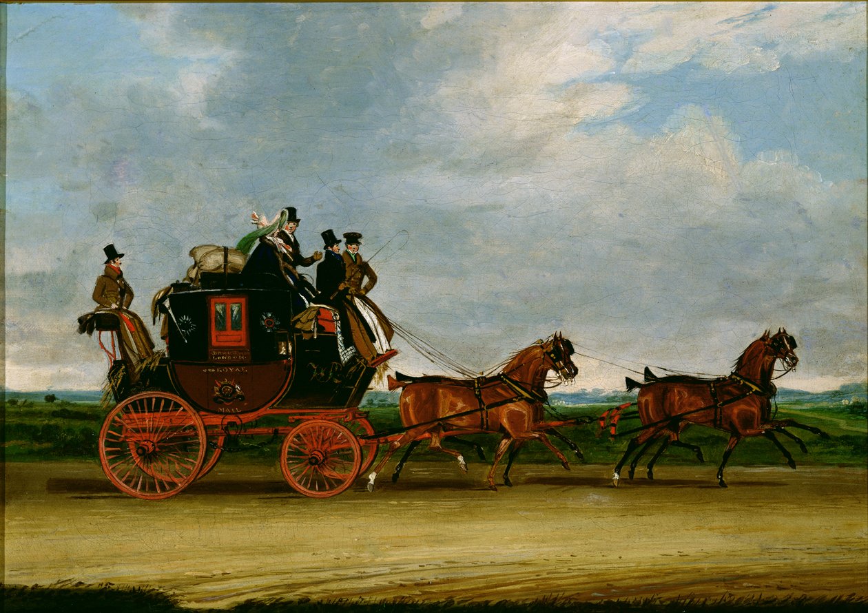The Dover to London Mail by James Pollard