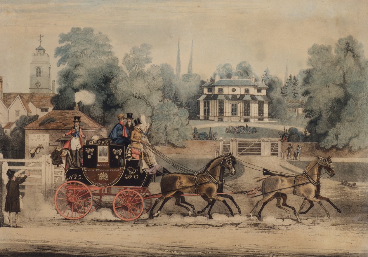 The Royal Mail Coach by James Pollard