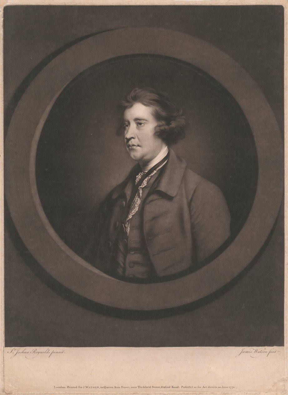 Edmund Burke by James Watson