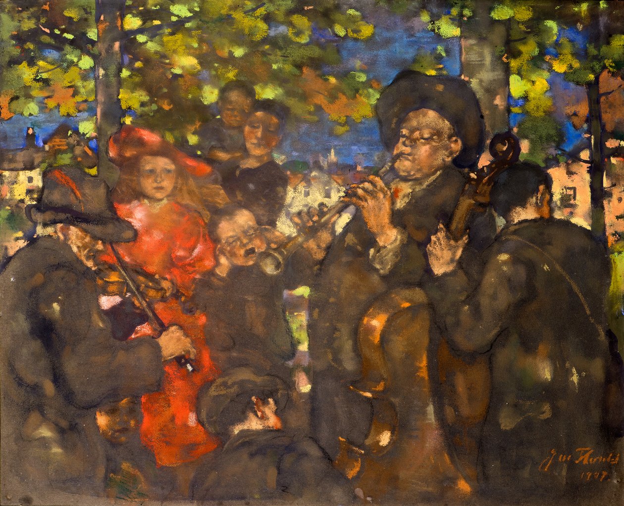 The Musicians by James Watterston Herald