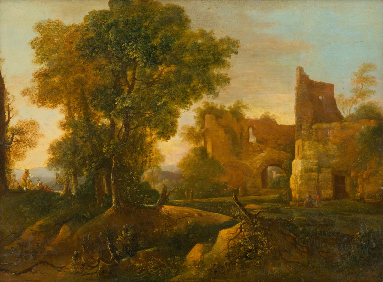 Landscape with Ruins by Jan Dirksz Both
