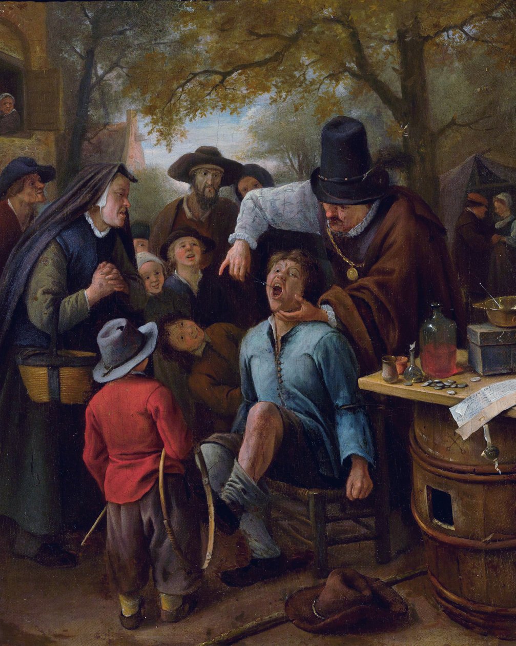 A Tooth-Puller by Jan Havickszoon Steen