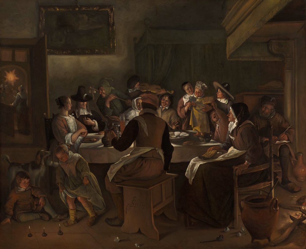 Jan Steen by Jan Havickszoon Steen