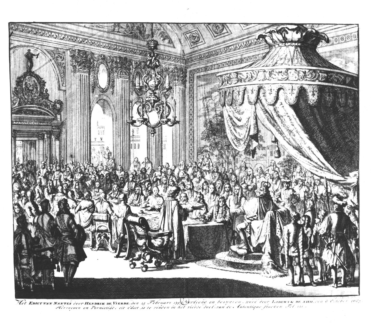 Revocation of the Edict of Nantes by Jan Luyken