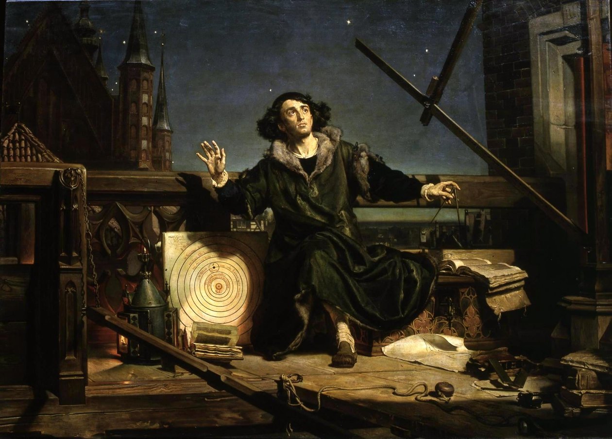 Astronomer Copernicus, or Conversation with God by Jan Alojzy Matejko