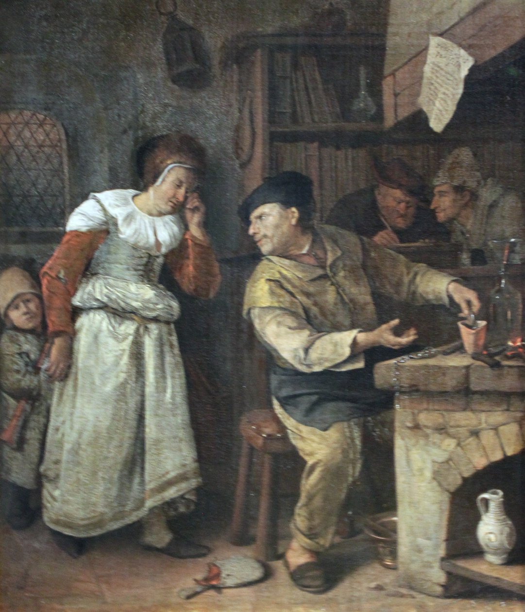 A Goldsmith Melting Down a Woman