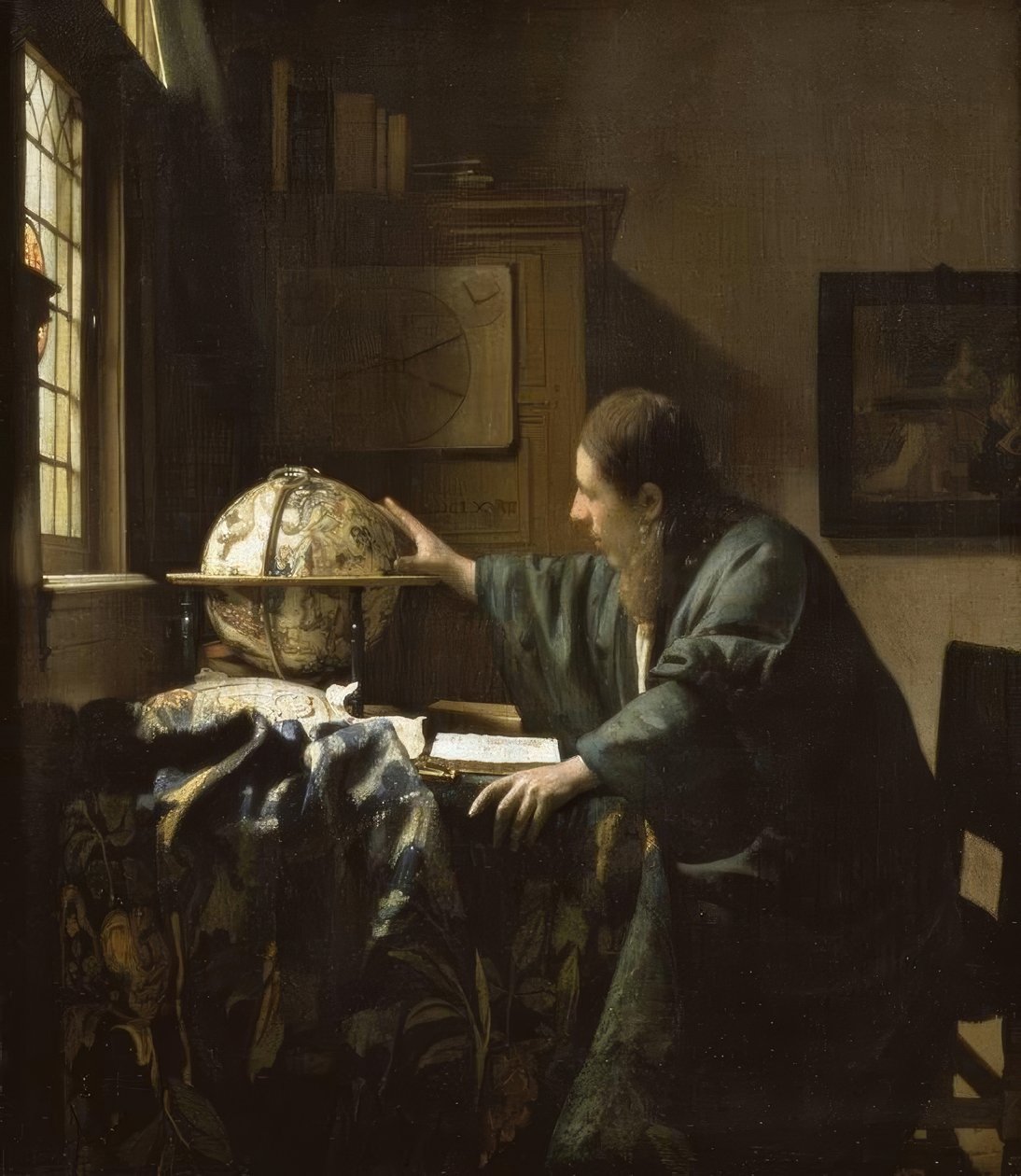 The Astronomer by Jan Vermeer van Delft
