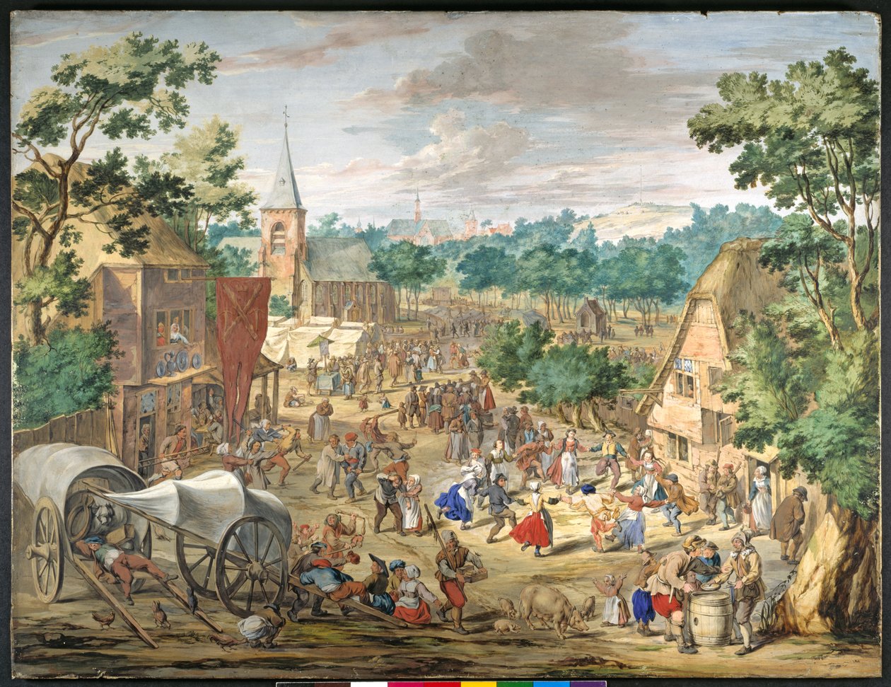 A Kermesse by Jan (follower of) Brueghel
