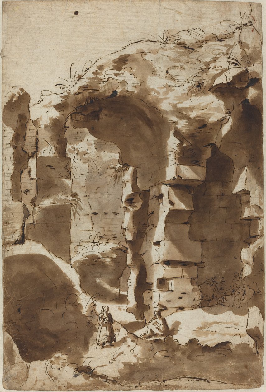 The Ruins of the Colosseum by Jan Asselijn