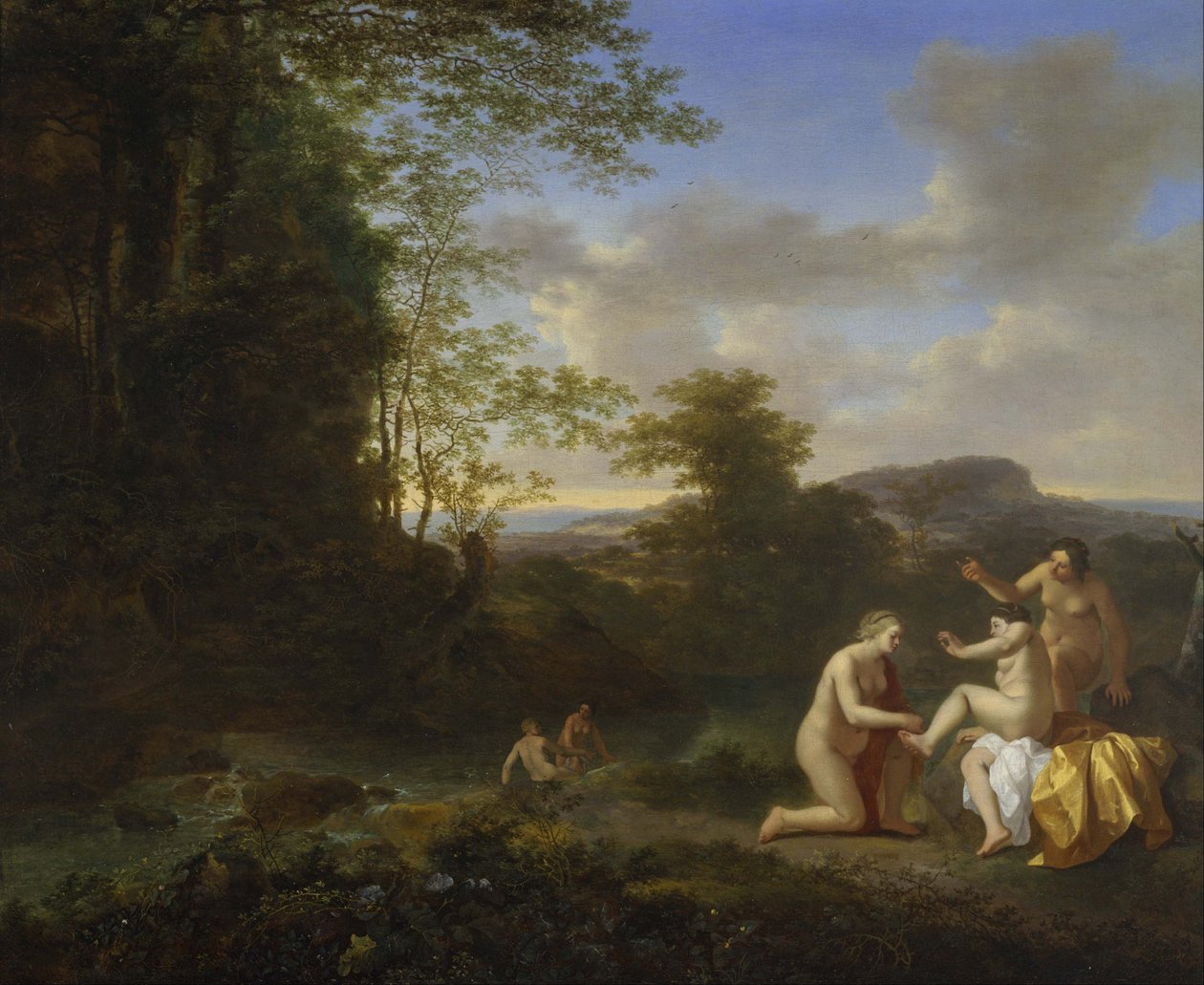 Landscape with a Nymph by Jan Both