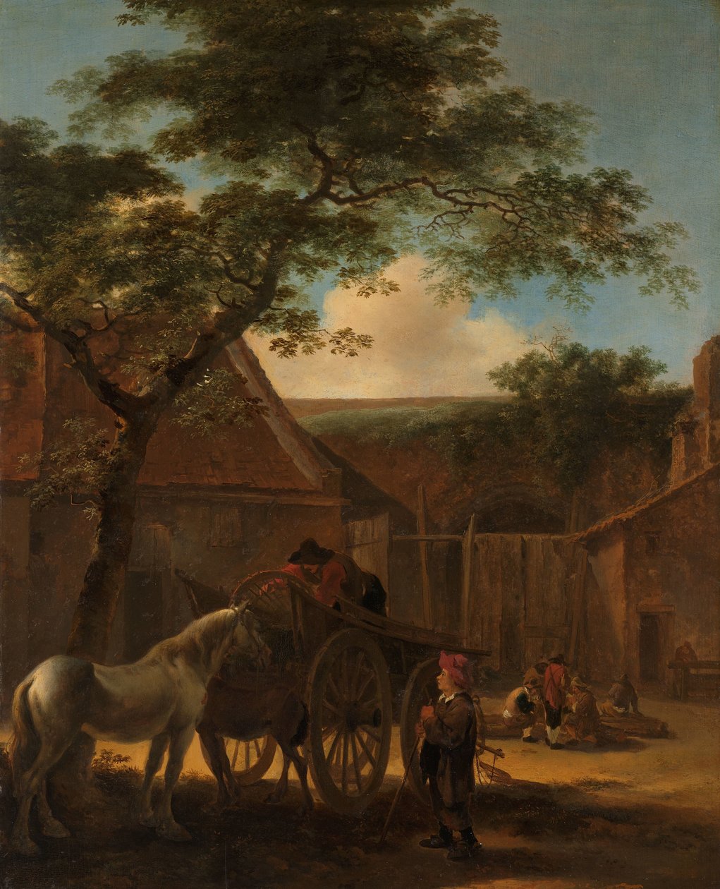 Farmyard by Jan Both