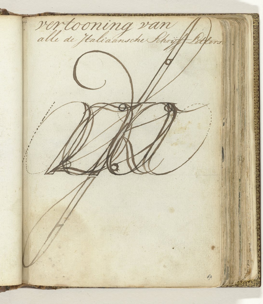 Italian Script Letters by Jan Brandes