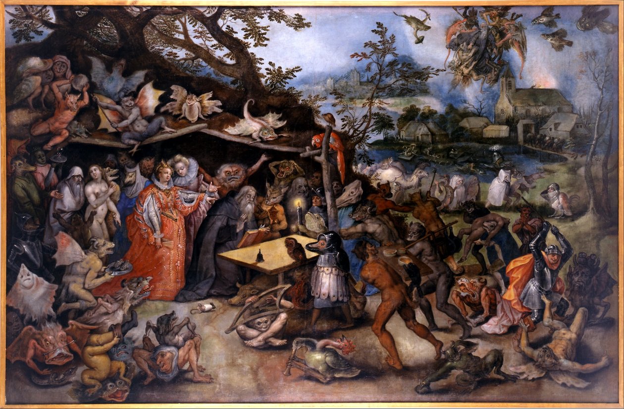 Temptations of Saint Anthony the Abbot by Jan Brueghel the Elder