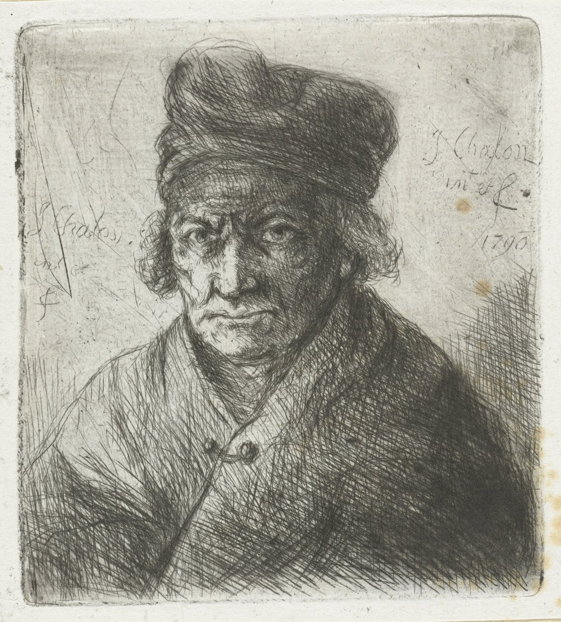 Man with Cap by Jan Chalon