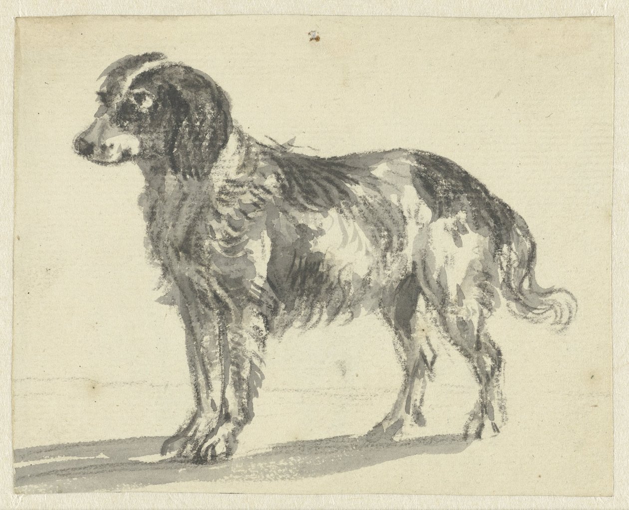 Standing Dog by Jan Dasveldt