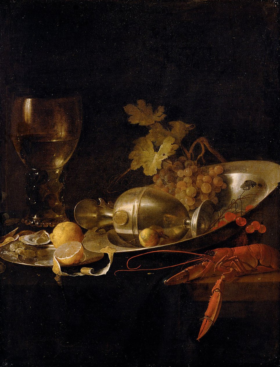 Breakfast Still Life by Jan Davidsz. de Heem