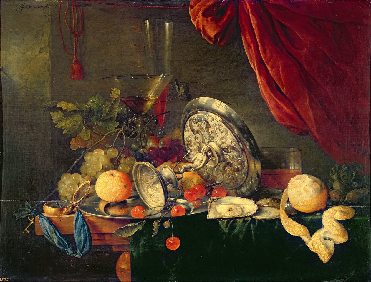 Still Life by Jan Davidsz de Heem