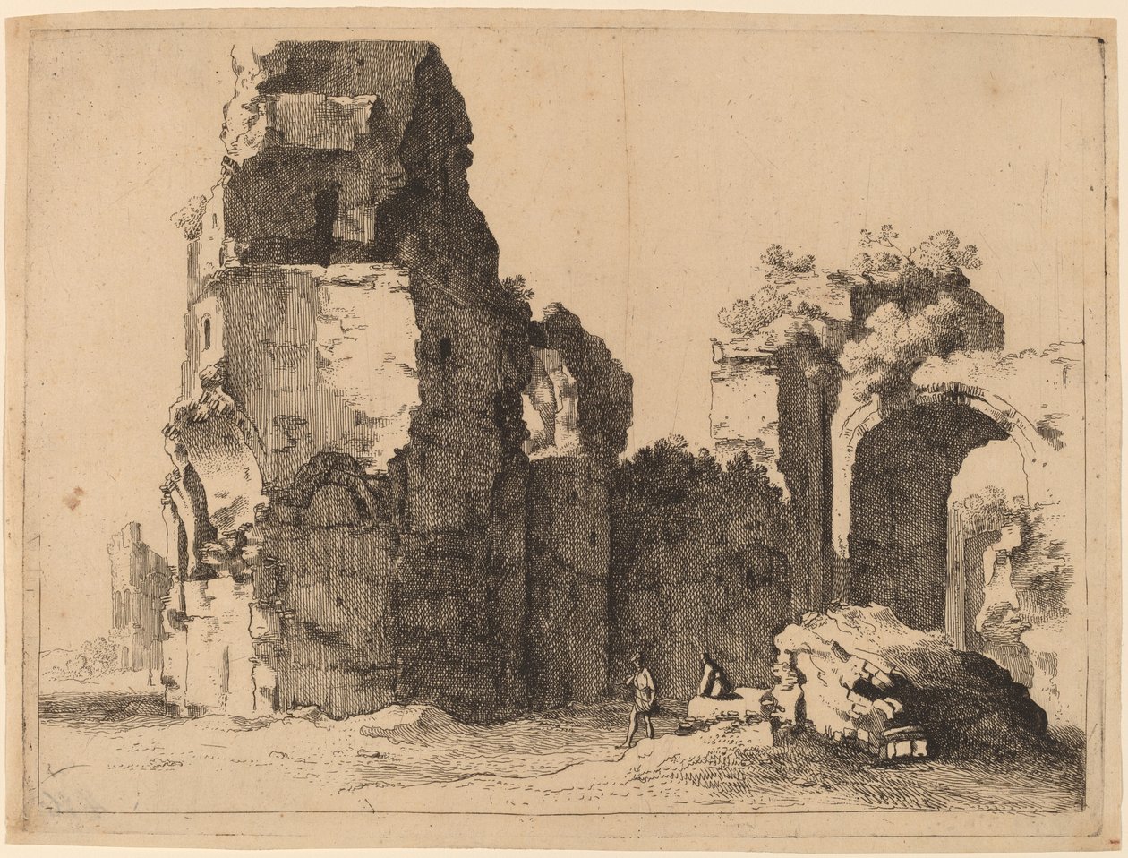 Ruins by Jan Gerritsz van Bronckhorst