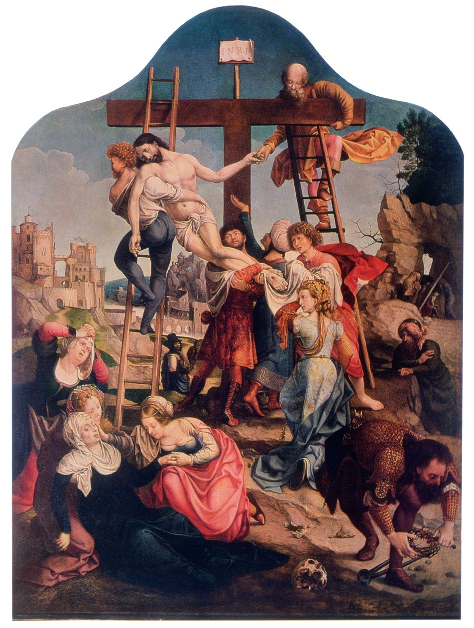 The Descent from the Cross, c1520 by Jan Gossaert