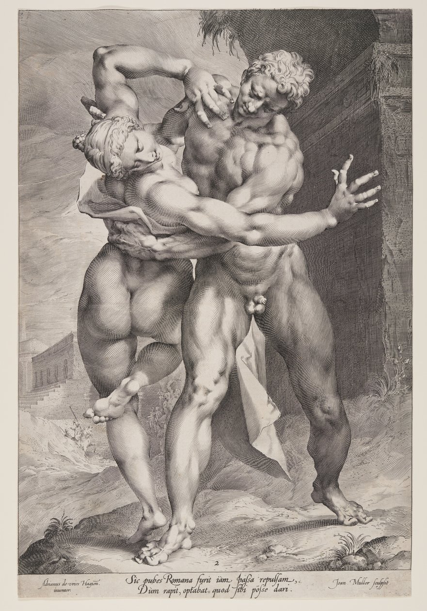 The Abduction of a Sabine Woman by Jan Harmensz. Muller