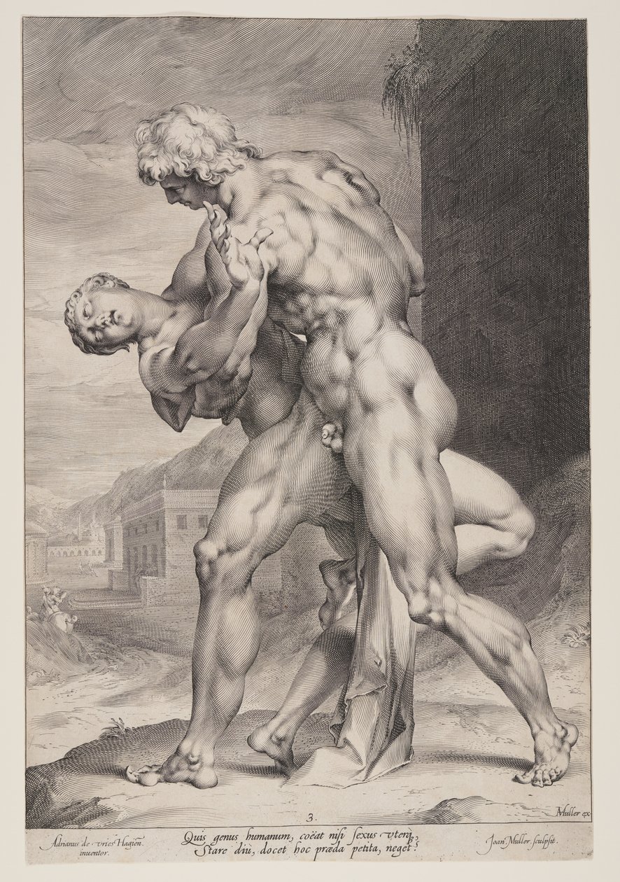 The Abduction of a Sabine Woman by Jan Harmensz. Muller