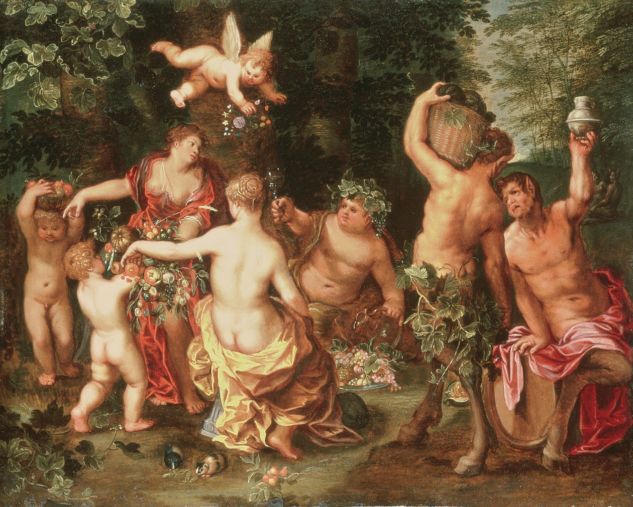 An Allegory of Abundance by Jan II Brueghel