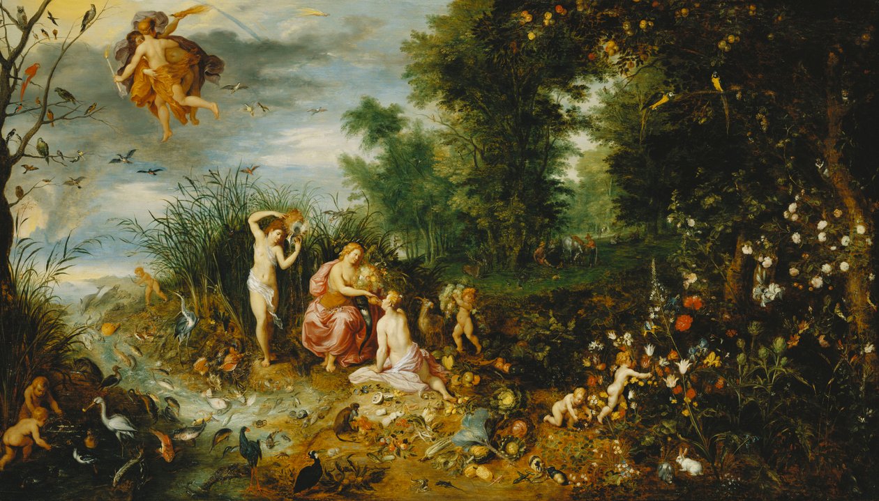 The Four Elements by Jan II Brueghel