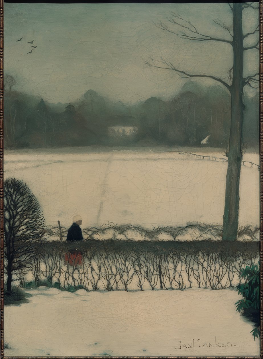 View from the Studio in Eerbeek by Jan Mankes