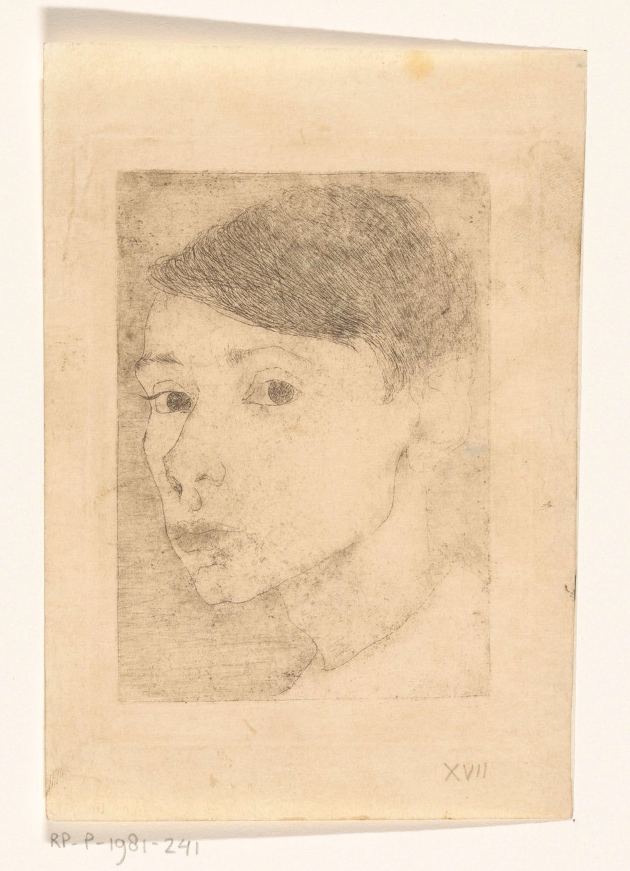 Self-Portrait by Jan Mankes
