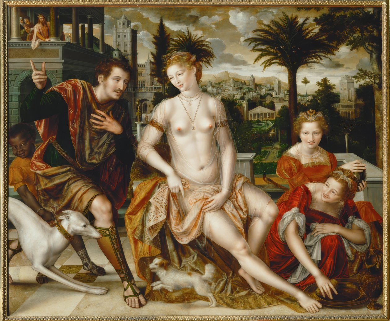 David and Bathsheba by Jan Massys