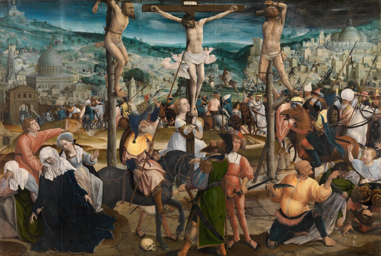 The Crucifixion by Jan Provoost