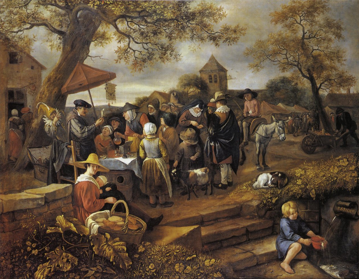 The Quack by Jan Steen