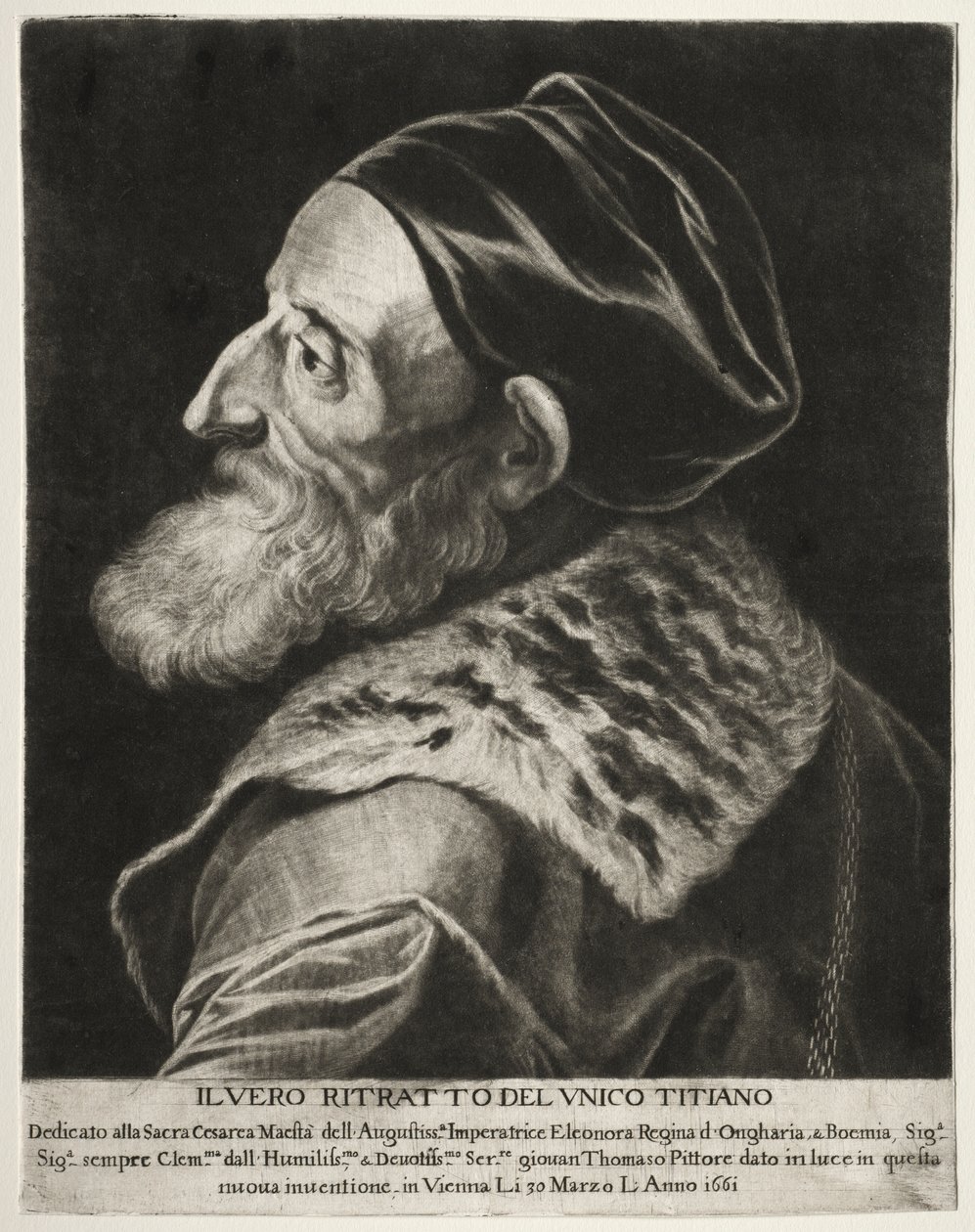 Portrait of Titian by Jan Thomas