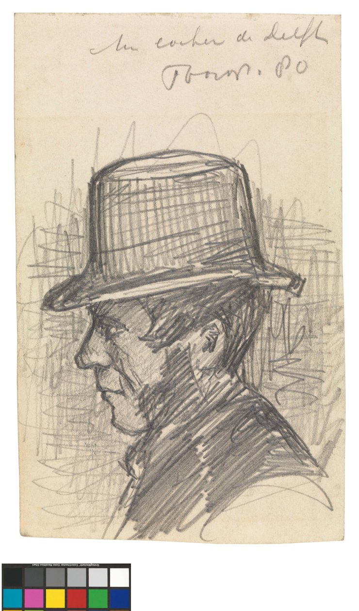 A Coachman in Delft by Jan Toorop