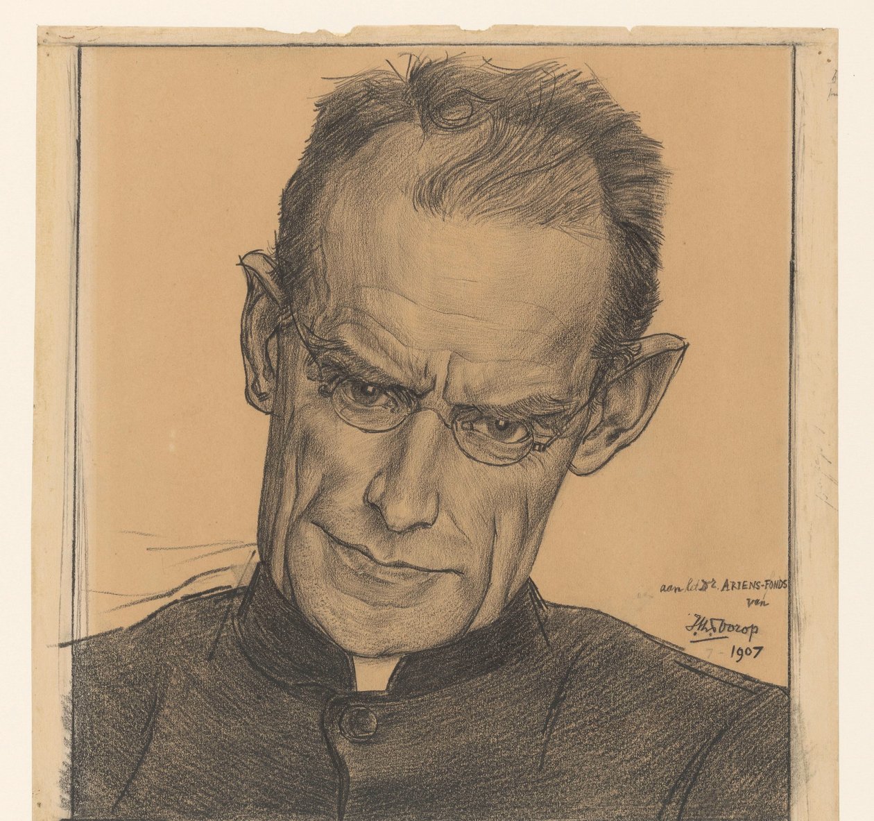 Portrait of Dr. Ariëns by Jan Toorop