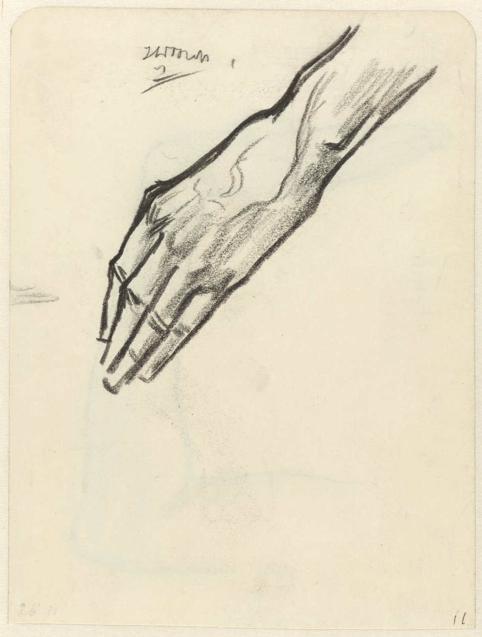 Study of a Hand by Jan Toorop
