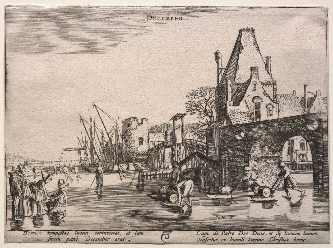 The Twelve Months: December by Jan Van de Velde