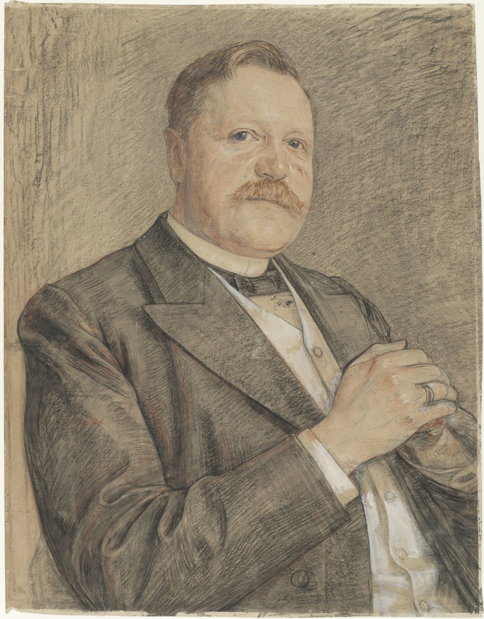 Portrait of R.P.J. Tutein Nolthenius by Jan Veth