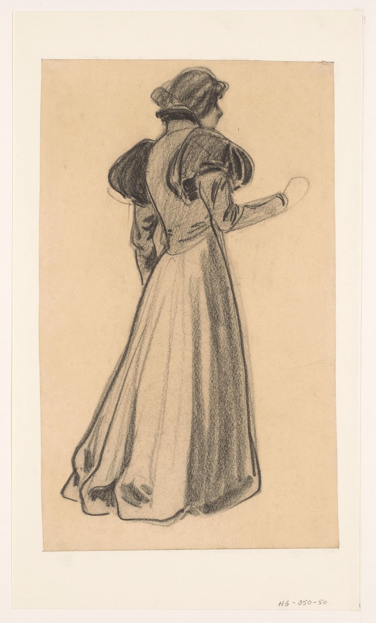 Standing Woman by Jan de Waardt