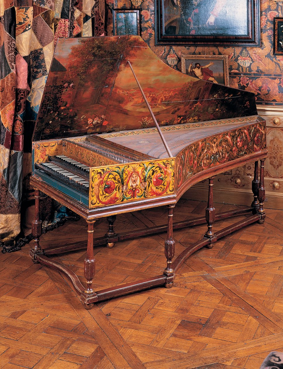 Double manual harpsichord by Jan or Joannes Ruckers