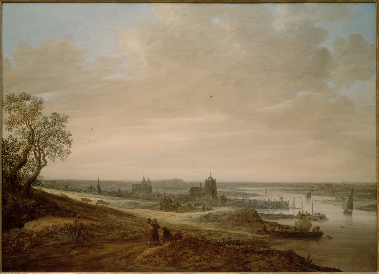 Panoramic Landscape with View of Arnhem by Jan van Goyen