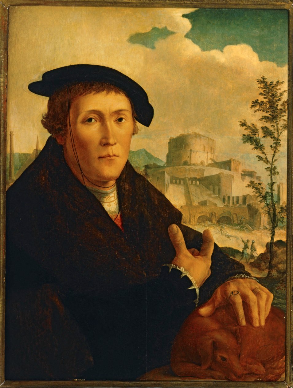 A Humanist by Jan van Scorel