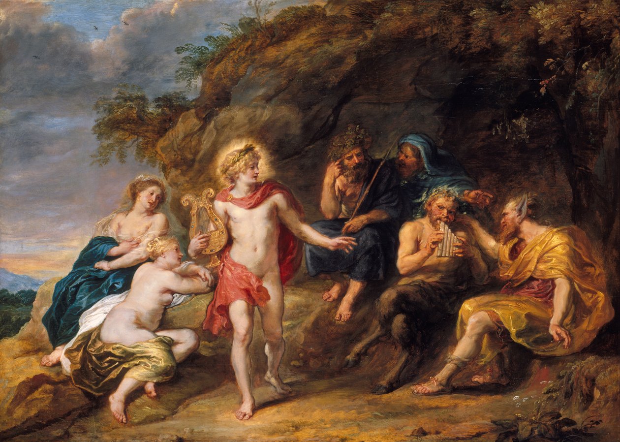 The Judgment of Midas, c.1640 by Jan van den Hoecke