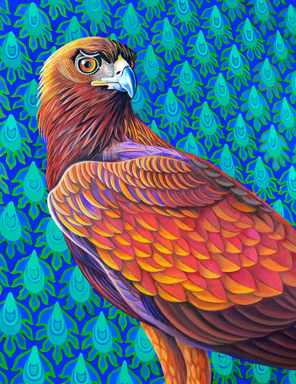 Golden Eagle, 2017 by Jane Tattersfield