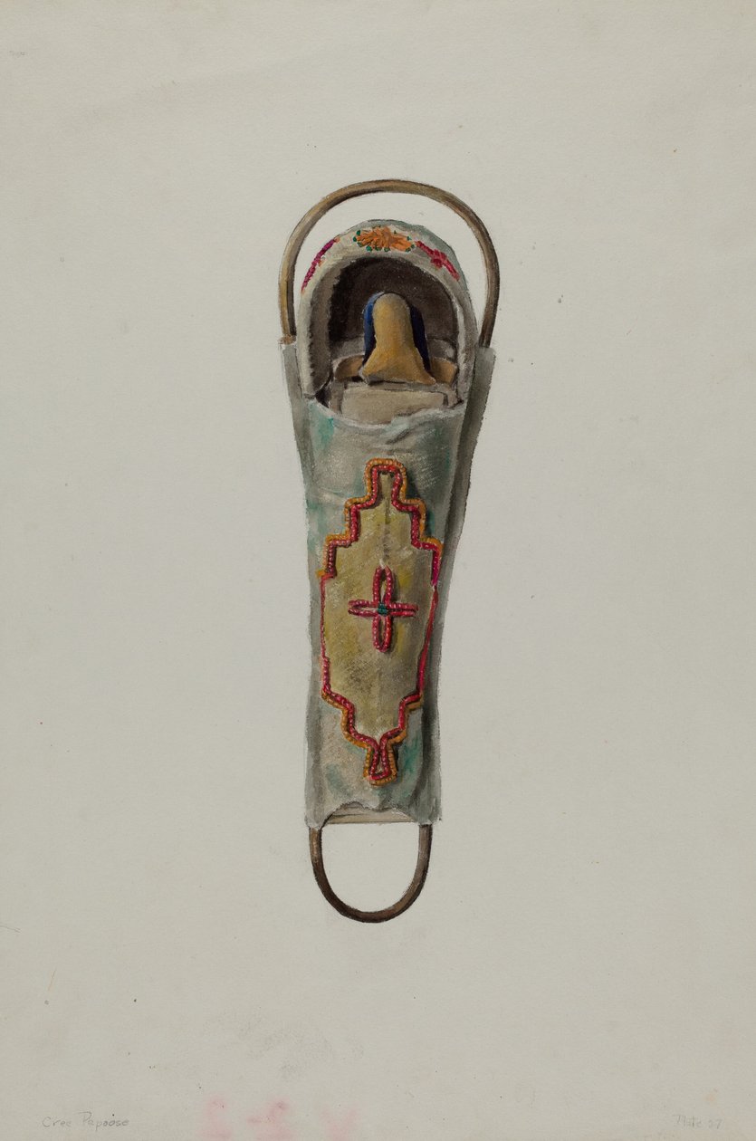 Cree Papoose Doll by Jane Iverson