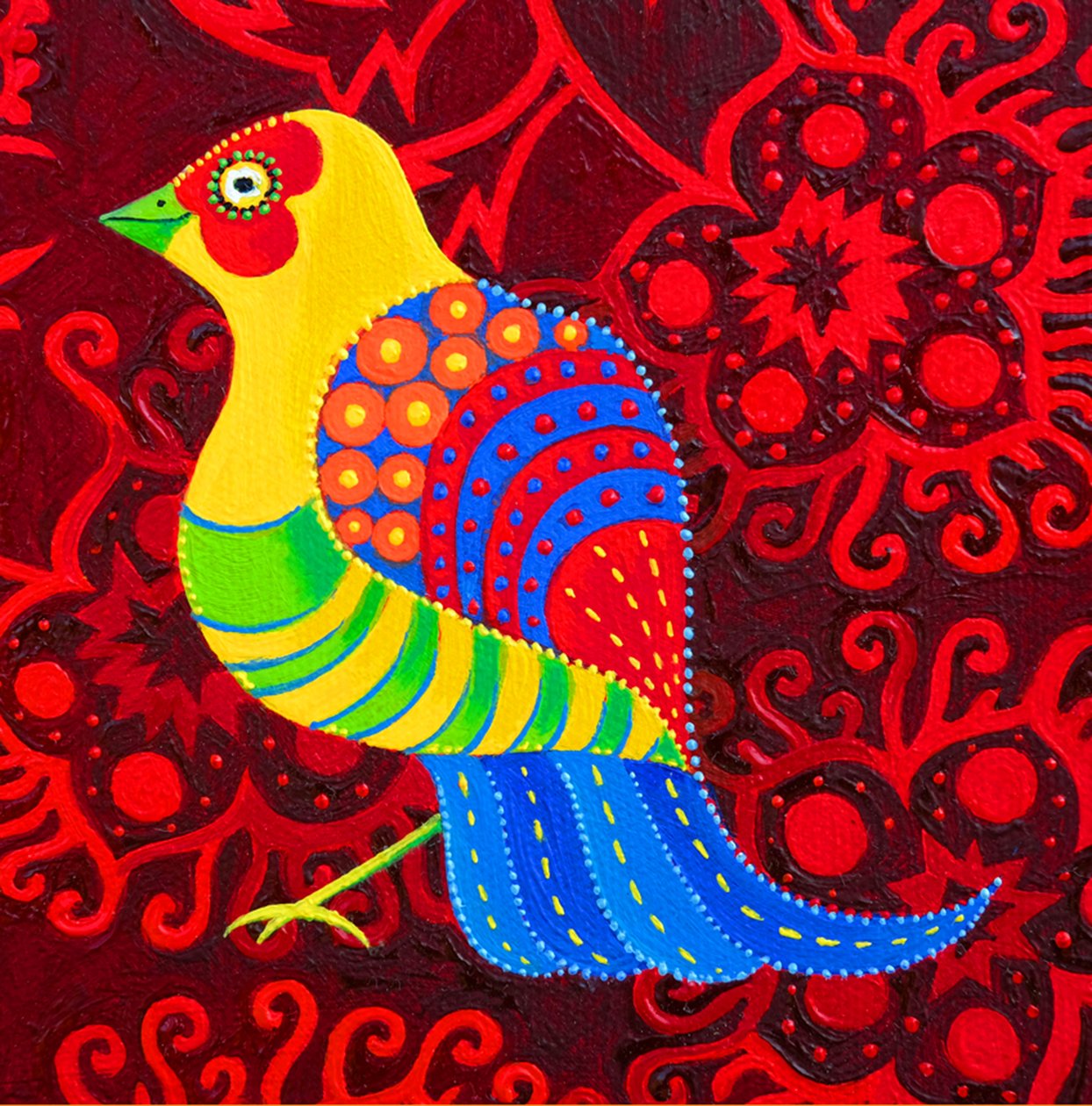 Blue-tailed Bird by Jane Tattersfield