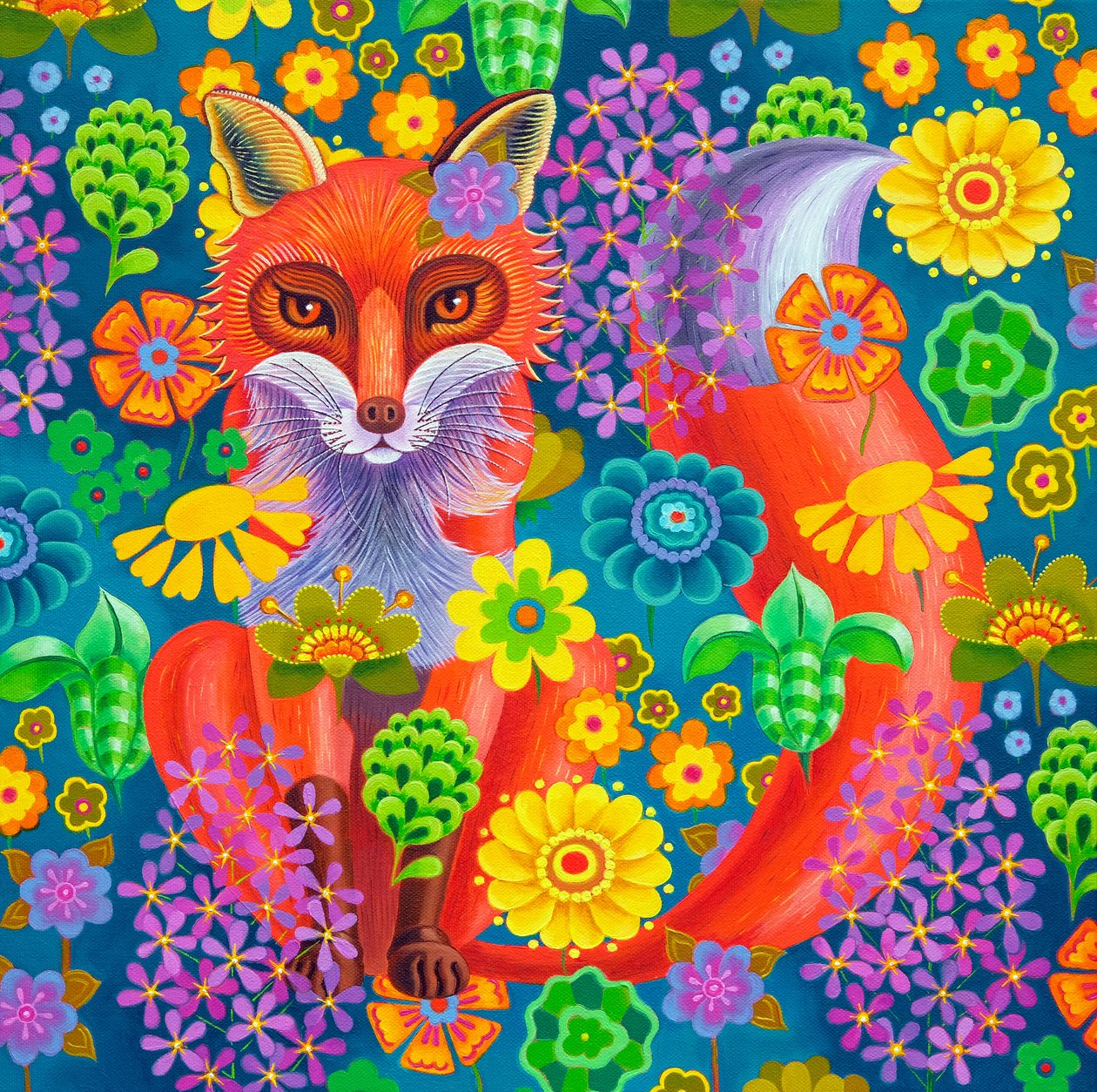 Fox, 2022 by Jane Tattersfield